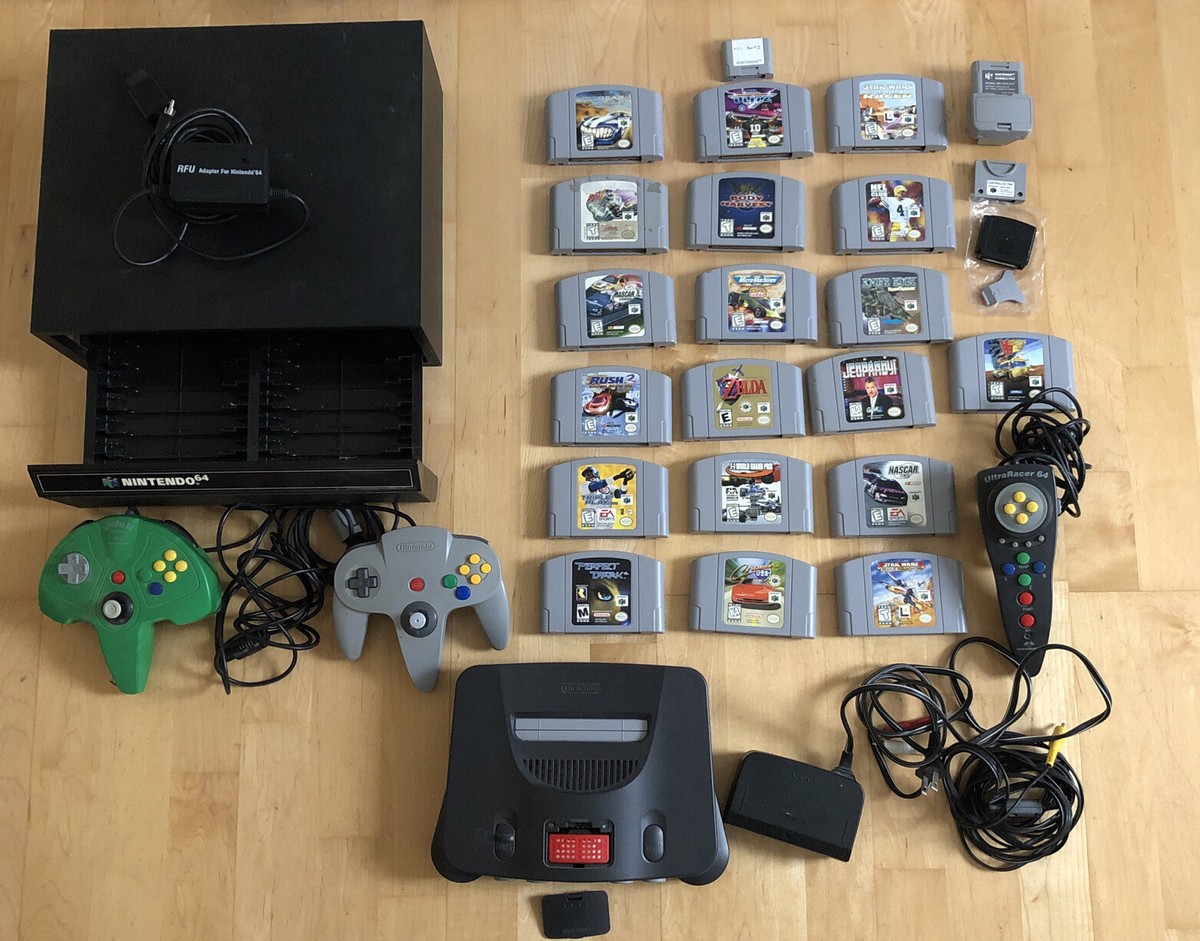 NINTENDO 64 - Nintendo64　本体一式　ソフト１９本セット Nintendo64 ニンテンドー64 任天堂 本体 ソフトセット - メルカリ