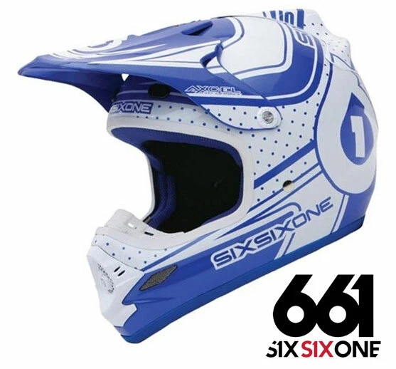 CASQUE SixSixOne FLIGHT II HYBRID HELMET - Motocross,Enduro,Quad MX 661 - Photo 2/4