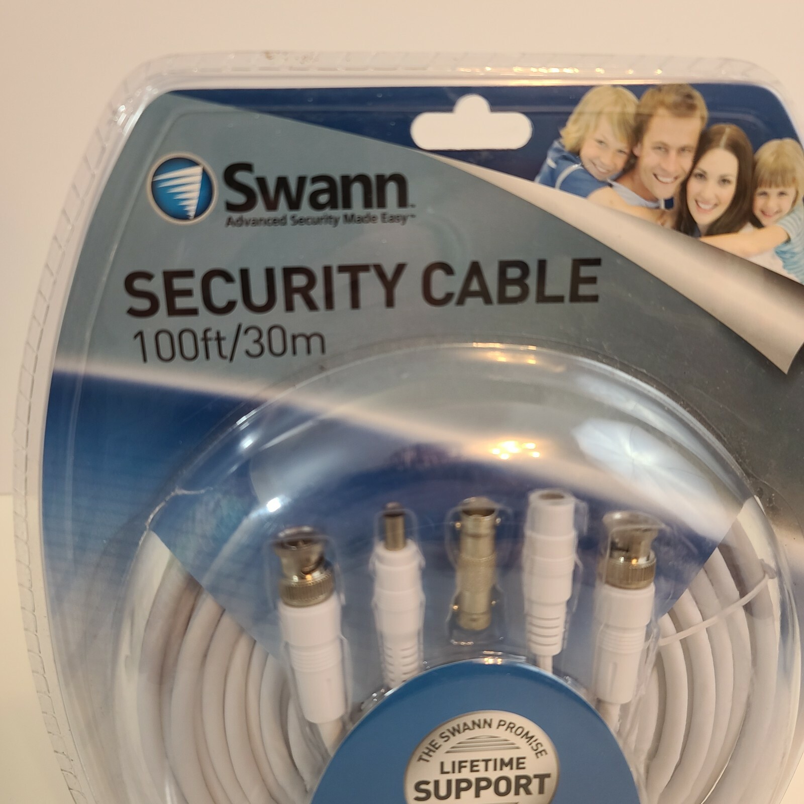 Swann AdvancedSeries Video And Power 100ft/30m Cable For Security
