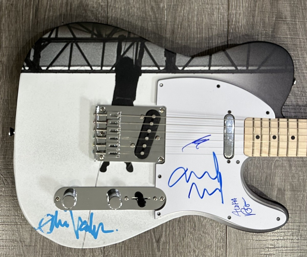Pearl Jam Signed Guitar McCready Matt Boom Eddie Vedder