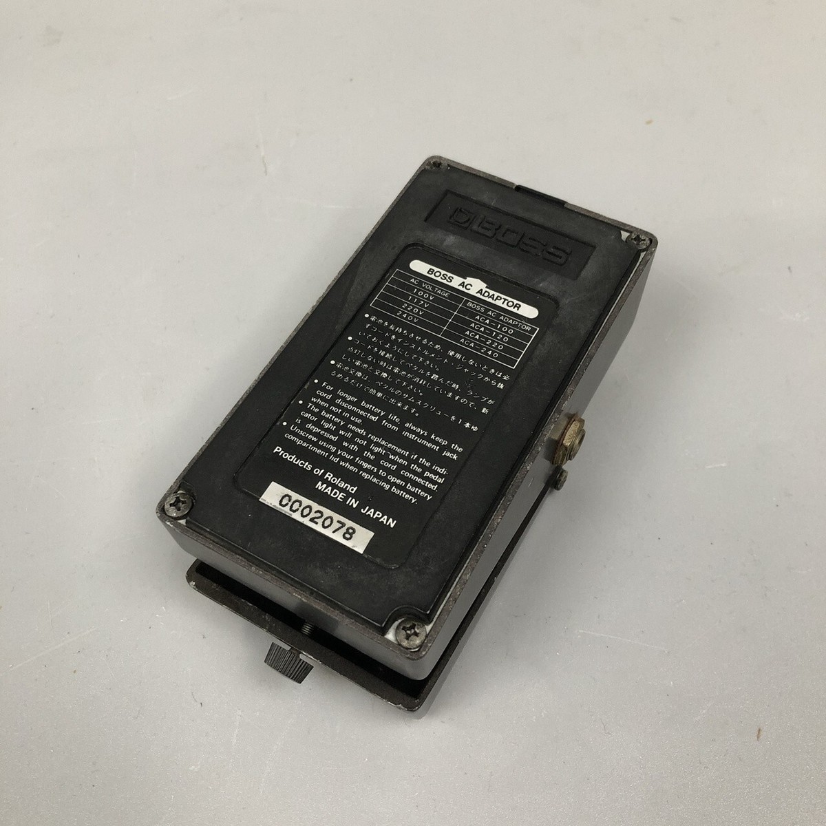 BOSS Bass Equalizer GE-7B 日本製 GE-7B Bass Equalizer（ベース用グラフィックイコライザー
