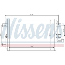 Condensateur Fiat PALIO