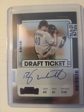 2021 Panini Contenders Baseball RYAN WEATHERS blue prospect auto-93/99-Padres