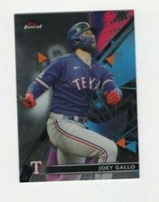 2021 TOPPS FINEST BASEBALL JOEY GALLO TEXAS RANGERS #28