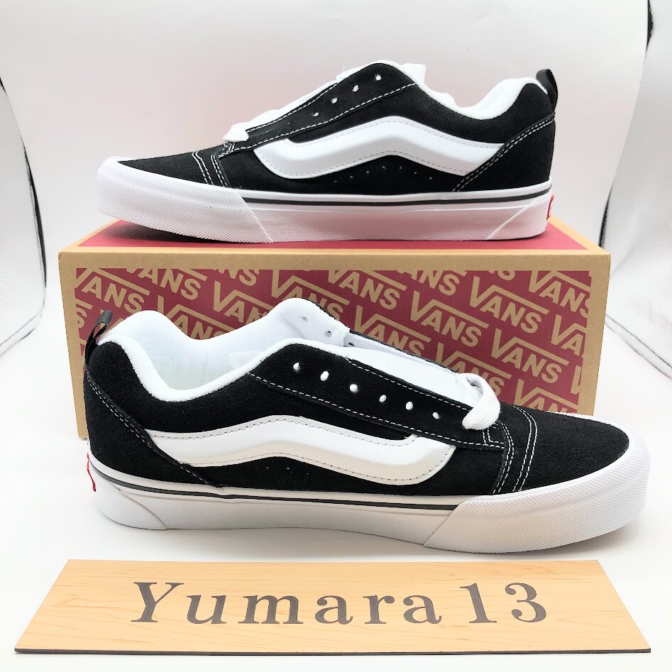 Vans Knu Skool Reissued 90s Black True White VN0009QC6BT Men's