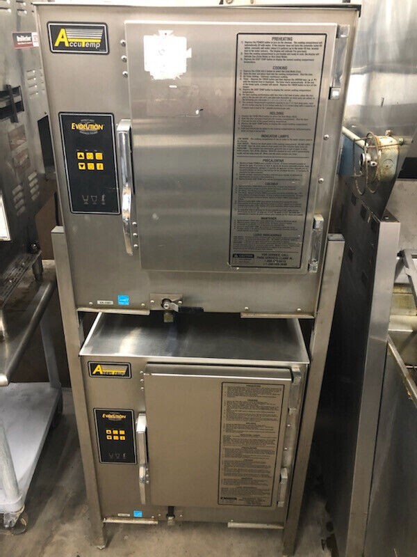 Double Steamer Accutemp Evolution Electric Steamer Double Stack eBay