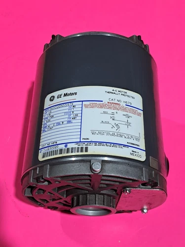  General Electric  Motor OEM H679 1/4 Hp. 1725 Rpm. 215V, 60 Hz, PH1,Code S. 