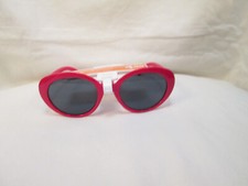 Foster Grant Girls Kids Children Sunglasses - Red Frame, Round NWT 100 UVA/UVB