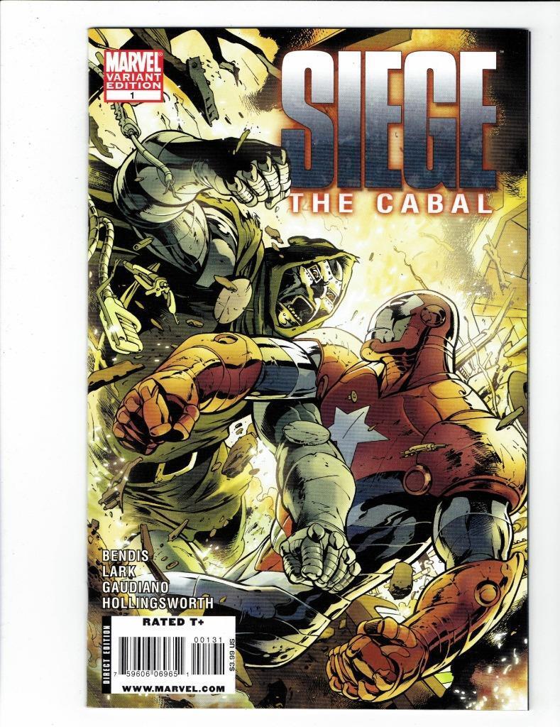 Siege: The Cabal #1 (Marvel Feb 2010) NM  Davis Variant