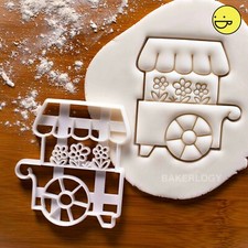 Blumenwagen Ausstechform | Ständer Blumengarten Florist Hochzeit Party Stand