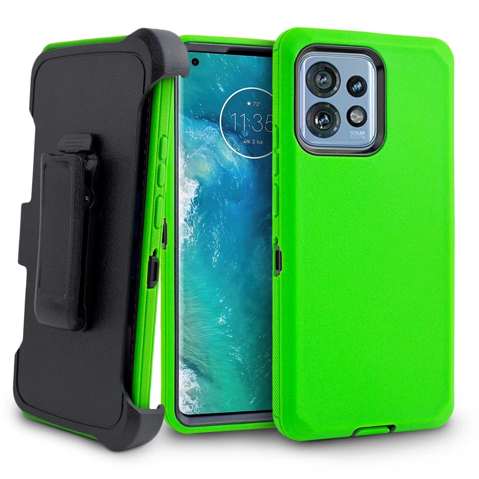 Funda protectora con clip para cinturón para Motorola Edge+ Plus 2023 Defender Foto 3 de 4