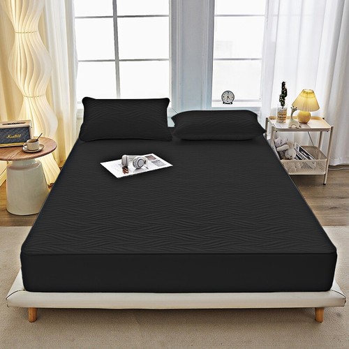Fitted Bed Sheets 100% polyester,Bed sheet 4Size (Pillowcase not included) - Picture 29 of 29