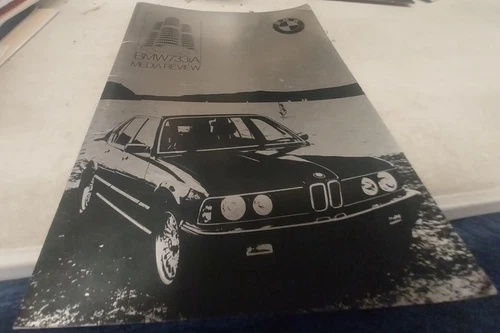 1980 BMW  733iA Australian Media Review Sales Brochure 