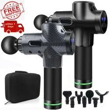 30Speed High Frequency Massage Gun Muscle Relax Deep Tissue Neck Body Relaxation