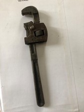 Vintage Adjustable Pipe Wrench 6" Steel Industrial Tool For Plumbing & Repairs