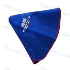 Red Stitches MUGEN shift knob Shifter Boot Cover MT/AT w/ Blue Racing Fabric