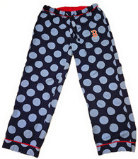 BOSTON RED SOX Genuine Merchandise Sleep Pants Mens Medium Waist 15.5 in Leg 39