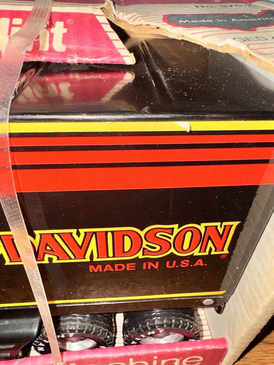 Vintage Nylint Harley Davidson Truck w Trailer Metal Muscle Vintage Nylint Harley Davidson Truck w Trailer Metal Muscle