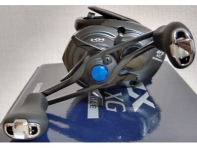 Shimano SLX BFS 2021 XG Baitcasting Fishing Reel - Black, Left