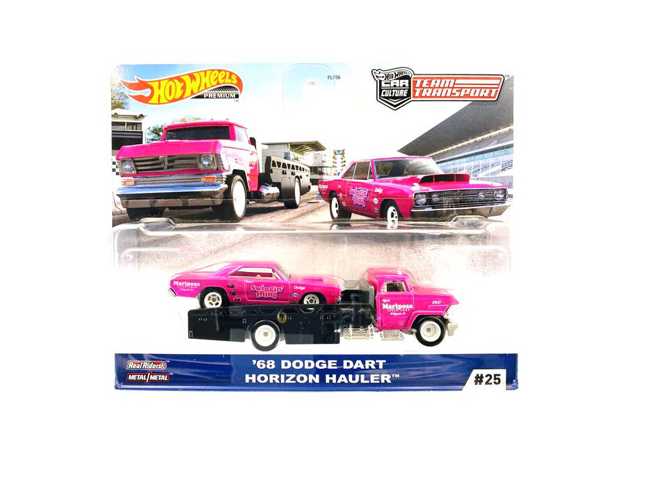 Hot Wheels Team Transport '68 Dodge Dart Horizon Hauler Kids