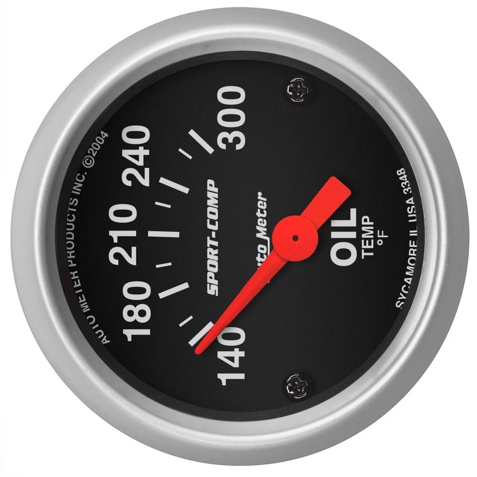 AutoMeter 3348 Sport-Comp Electric Oil Temperature Gauge - Image 2 of 4