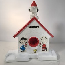 Vintage Snoopy Peanuts Sno-Cone Machine Toy Summer Fun Charlie Brown Woodstock