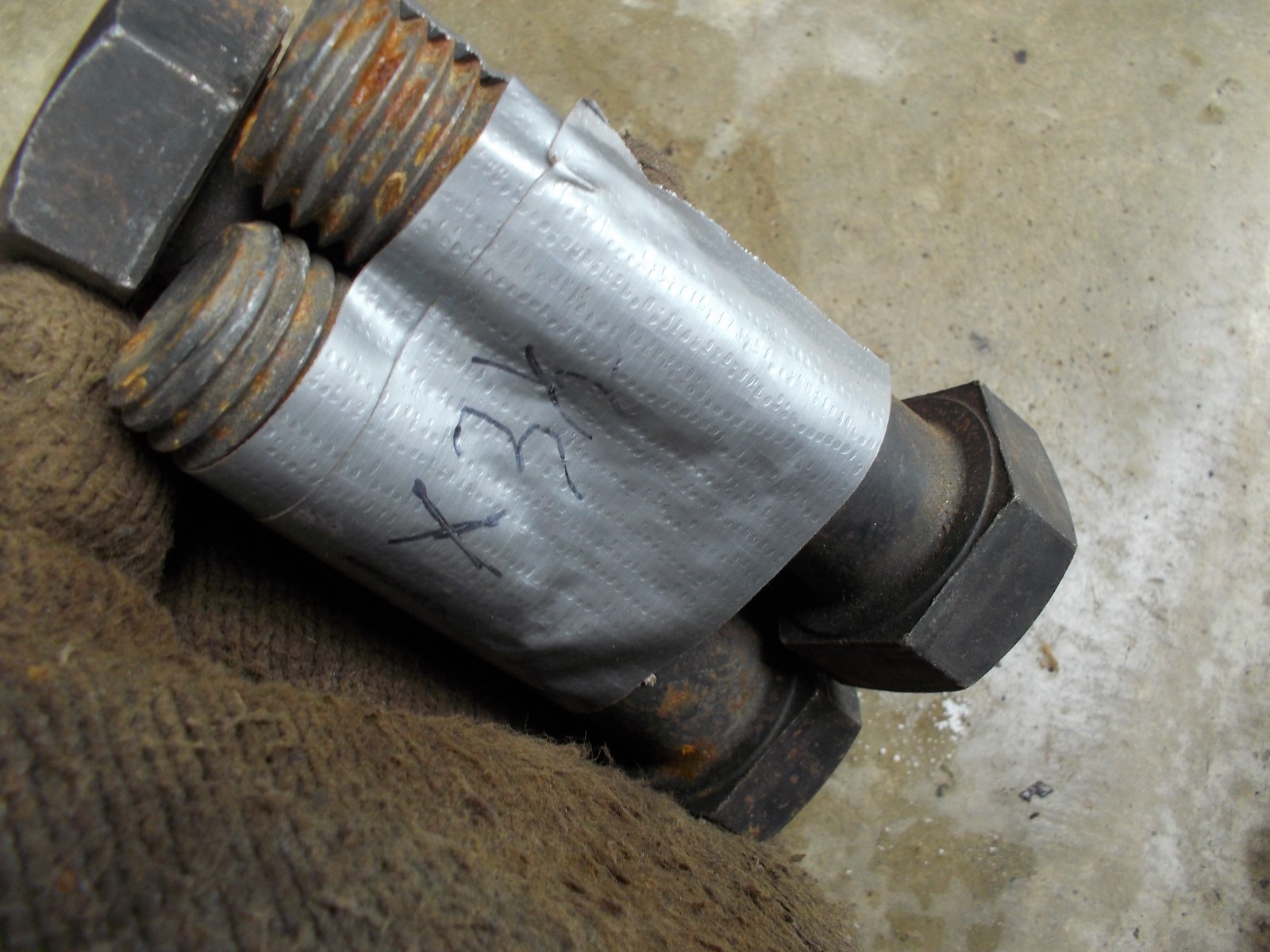 3) 1 " x 3 1/2 " Plow implement tractor bolt bolts IH OLD Dealer Stock