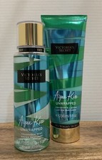 Victoria's Secret AQUA KISS Unwrapped Fragrance Mist and Lotion