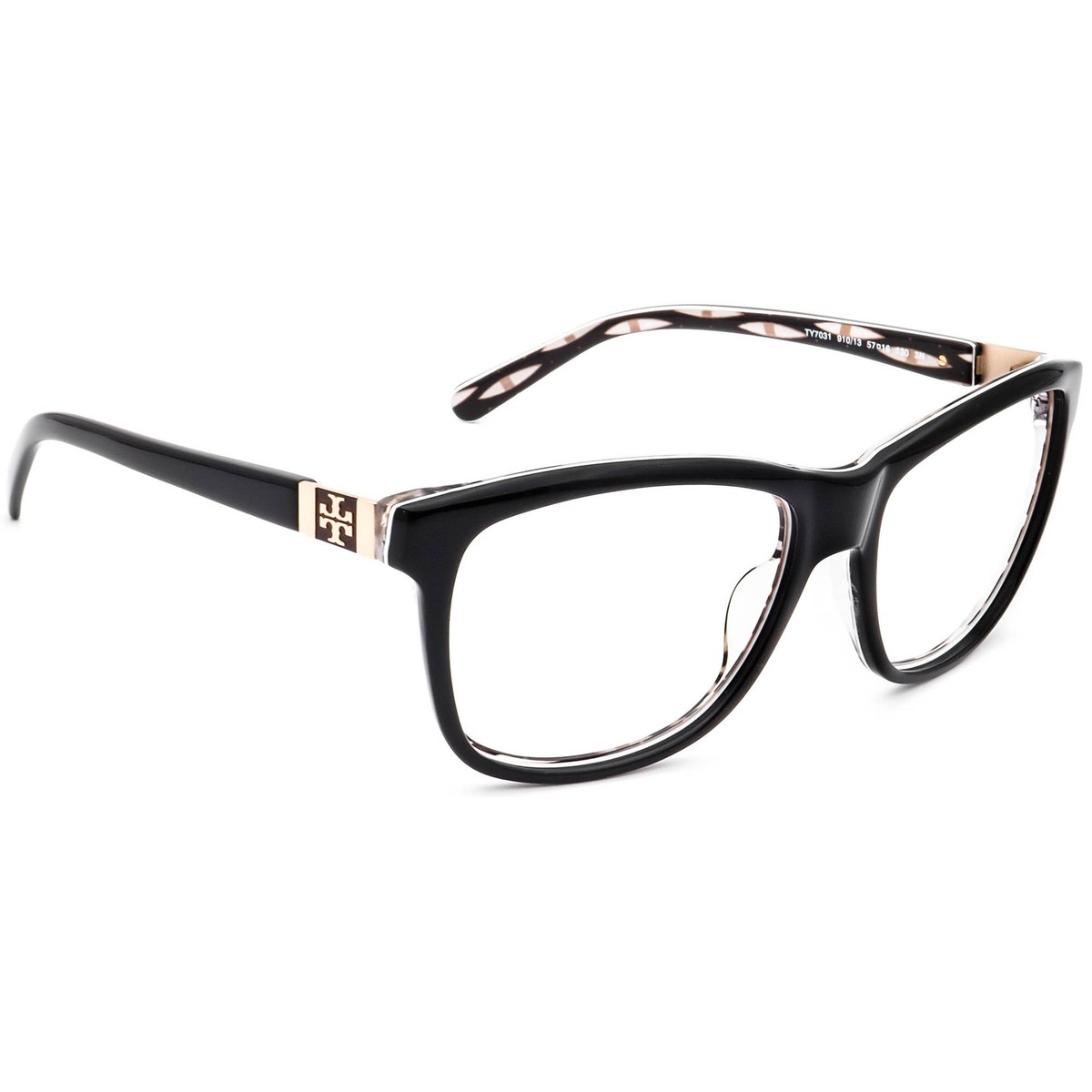 Tory Burch Sunglasses Frame Only TY7031 920/13 Black on  display picture 1