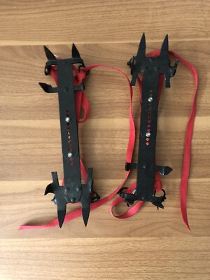 Vintage Grivel Steigeisen Made In Italy Bergsteigen Klettern Spikes