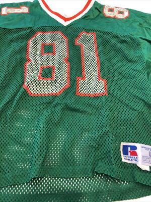 Game Worn Used Florida A&M Football Jersey #81. Made By Russell ...