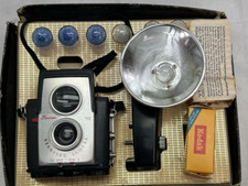 Kodak Brownie Starflex Outfit unused partial box , includes 10 flas NJL025598 