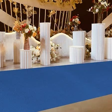 DIY Cutting 360GSM Blue Carpet Runner Wedding Award Party Event Aisle Rug 3*33ft