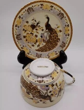 2 Sets Veroni Tea Cups with Saucers Vintage