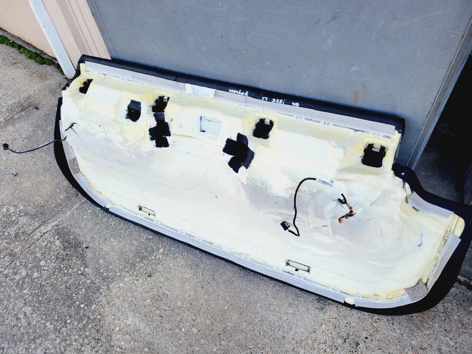 BMW 320I 330I 340I 2016-2018 cojín de asiento inferior trasero fabricante original Foto 4 de 4