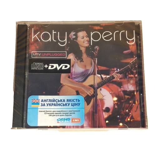 Katy Perry MTV Unplugged Live 2009 Taiwan CD+DVD w/OBI | eBay