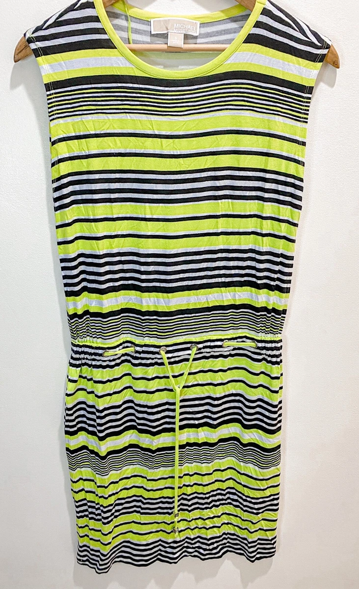 Michael kors shirt dress yellow deals