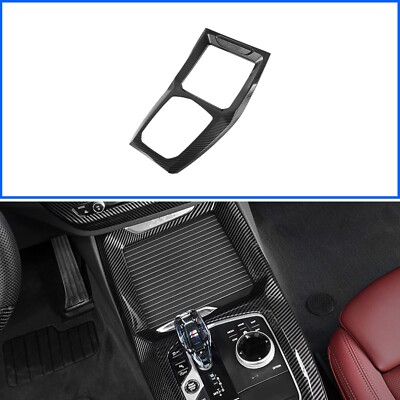 Carbon Fiber Schalthebel Abdeckung Trim Für BMW X3 G01 X4 2022 2023 Zubehör