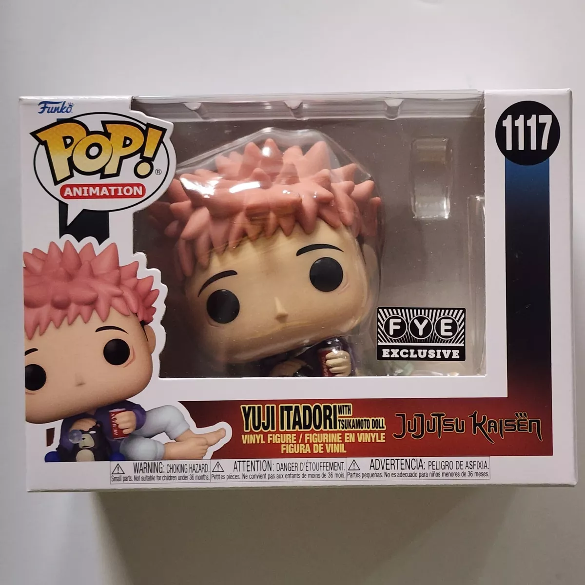 Funko POP! Anime: Jujutsu Kaisen - Yuji Itadori with Tsukamoto