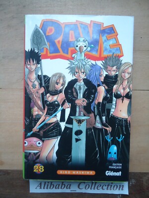 Manga Rave 28 First Edition Hiro Mashima (Fairy Tail) Shonen Glenat VF FR