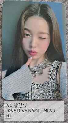IVE Ive wonyoung LOVE DIVE NAMIL MUSIC 1st | eBay