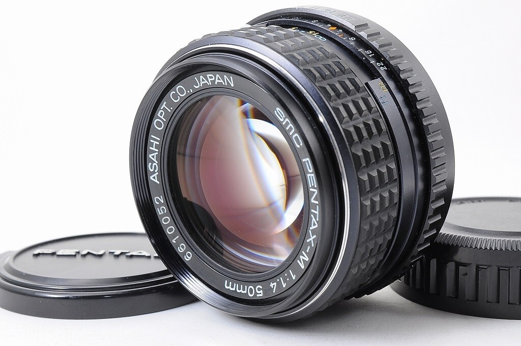 MINT】SMC PENTAX M 50mm F/1.4 MF Standard Camera Lens For K