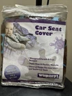 Wupzey Baby Waterproof PVC And BPA Free Car Set Cover Giraffe Spots Brown Blue