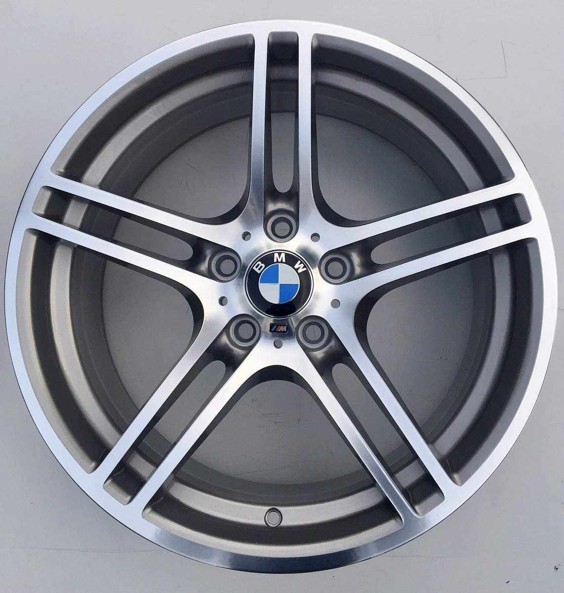 GENUINE BMW M SPORT 3 SERIES 313 E92 E93 FRONT REFURBISHED ALLOY 