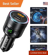 Bluetooth 5.4 Car Transmitter: Multi-Safety Protection  User-Friendly Design