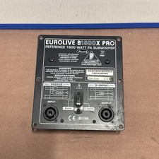 Behringer B1800X PRO Passive Crossover Network Rear Panel Assembly OEM