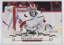 2018-19 Upper Deck UD Exclusives /100 Braden Holtby #187 13h2