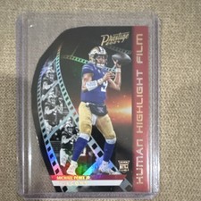 Panini Prestige 2024 Human Highlight Film Michael Penix Jr. #1 Falcons Huskies