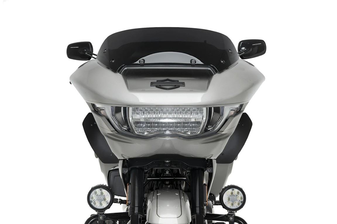 Puig Matte Black Lower Wind Deflectors Harley Davidson Road Glide (FLTRX) 24-26