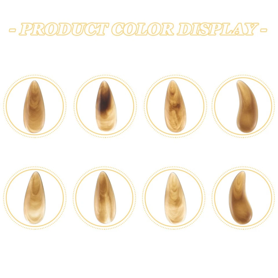  1 Set di ghzheng dita set con la custodia Guzheng china di dita di dita di dito - Immagine 2 di 4